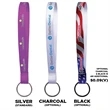 1/2" Sublimation Key Chain Lanyard | https://www.bestnamebadges.com