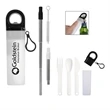 SIP AND SNACK REUSABLE KIT | https://www.bestnamebadges.com