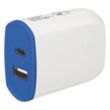 UL Listed 2-In-1 USB Type-C Wall Adapter | https://www.bestnamebadges.com