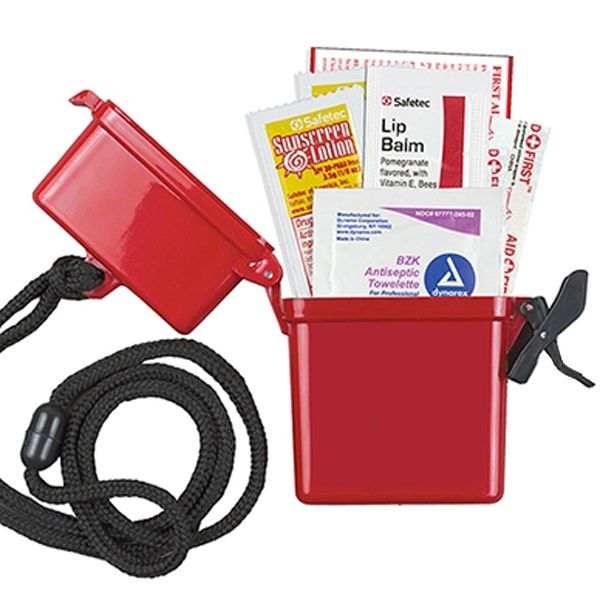 EZ CARRY 8 Piece First Aid Kit Container