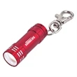 Mini Aluminum LED Flashlight With Key Clip | https://www.bestnamebadges.com