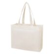 Matte Laminated Non-Woven Shopper Tote Bag | https://www.bestnamebadges.com