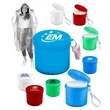 Rain Poncho with Case and Carabiner Clip | https://www.bestnamebadges.com