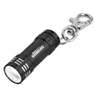 Mini Aluminum LED Flashlight With Key Clip | https://www.bestnamebadges.com