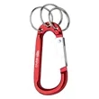 8mm Carabiner With Triple Split Ring | https://www.bestnamebadges.com