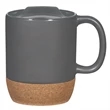14 Oz. Cork Base Ceramic Mug | https://www.bestnamebadges.com
