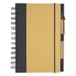 ECO-INSPIRED SPIRAL NOTEBOOK & PEN | https://www.bestnamebadges.com