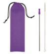 Stainless Steel Straw Kit | https://www.bestnamebadges.com