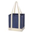 Non-Woven Two-Tone Shopper Tote Bag | https://www.bestnamebadges.com