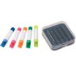Set Of 5 Gel Wax Highlighters | https://www.bestnamebadges.com