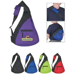 Budget Sling Backpack | https://www.bestnamebadges.com