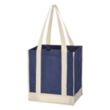 Non-Woven Two-Tone Shopper Tote Bag | https://www.bestnamebadges.com