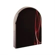 7" Arch Red Vapor Acrylic | https://www.bestnamebadges.com
