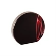 5" Round Red Vapor Acrylic | https://www.bestnamebadges.com