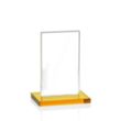 Heathrow VividPrint™ Award - Amber | https://www.bestnamebadges.com