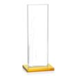 Heathrow VividPrint™ Award - Amber | https://www.bestnamebadges.com