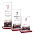 Heathrow VividPrint™ Award - Red | https://www.bestnamebadges.com
