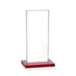 Heathrow VividPrint™ Award - Red | https://www.bestnamebadges.com