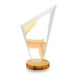 Condor VividPrint™ Award - Amber | https://www.bestnamebadges.com