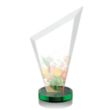 Condor VividPrint™ Award - Green | https://www.bestnamebadges.com