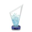 Condor VividPrint™ Award - Blue | https://www.bestnamebadges.com