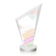 Condor VividPrint™ Award - White | https://www.bestnamebadges.com