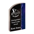 8" Wave Blue Velvet Acrylic | https://www.bestnamebadges.com