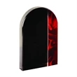 8" Arch Red Velvet Acrylic | https://www.bestnamebadges.com