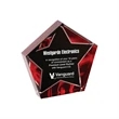 6" Star Red Velvet Acrylic | https://www.bestnamebadges.com