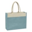 Jute Tote Bag With Front Pocket | https://www.bestnamebadges.com