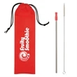 Stainless Steel Straw Kit | https://www.bestnamebadges.com