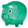 Plastic Piggy Bank | https://www.bestnamebadges.com