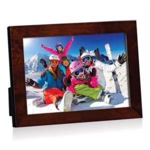 Laurel - Burl Walnut | https://www.bestnamebadges.com