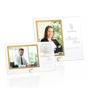 Cadwell Frame - Gold | https://www.bestnamebadges.com