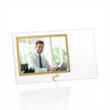 Cadwell Frame - Gold | https://www.bestnamebadges.com