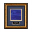 Grazia Stained Glass -  Black/Gold | https://www.bestnamebadges.com
