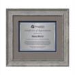 Calder Certificate TexEtch - Grey Oak | https://www.bestnamebadges.com