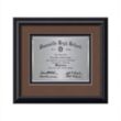 Monarch Certificate TexEtch - Black | https://www.bestnamebadges.com