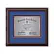 Monarch Certificate TexEtch - Mahogany | https://www.bestnamebadges.com