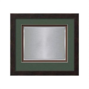 Eldridge Certificate TexEtch - Espresso Dark Walnut | https://www.bestnamebadges.com