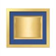 Eldridge Certificate TexEtch - Gold | https://www.bestnamebadges.com