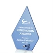 Atchison Blue Diamond Award - Silver | https://www.bestnamebadges.com