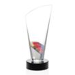 Brampton VividPrint™ Award - Black | https://www.bestnamebadges.com