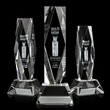 President 3D Award on Base - Clear | https://www.bestnamebadges.com