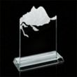 Sculpted Mountain Award - Starfire | https://www.bestnamebadges.com