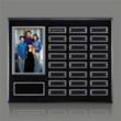 Photo (Vert) P/Plaque - Black/Silver | https://www.bestnamebadges.com