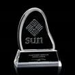 Adelaide Liquid Crystal™ Award on Base - Clear | https://www.bestnamebadges.com