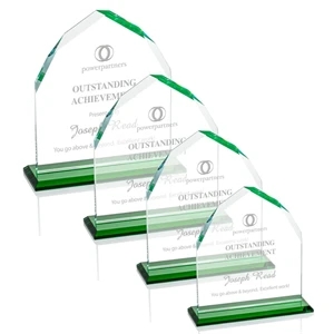 Montibello Award - Green | https://www.bestnamebadges.com