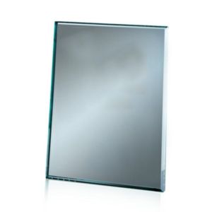 Mirror Plaque - Silver | https://www.bestnamebadges.com