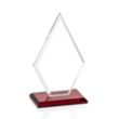Tuscany Award - Red | https://www.bestnamebadges.com